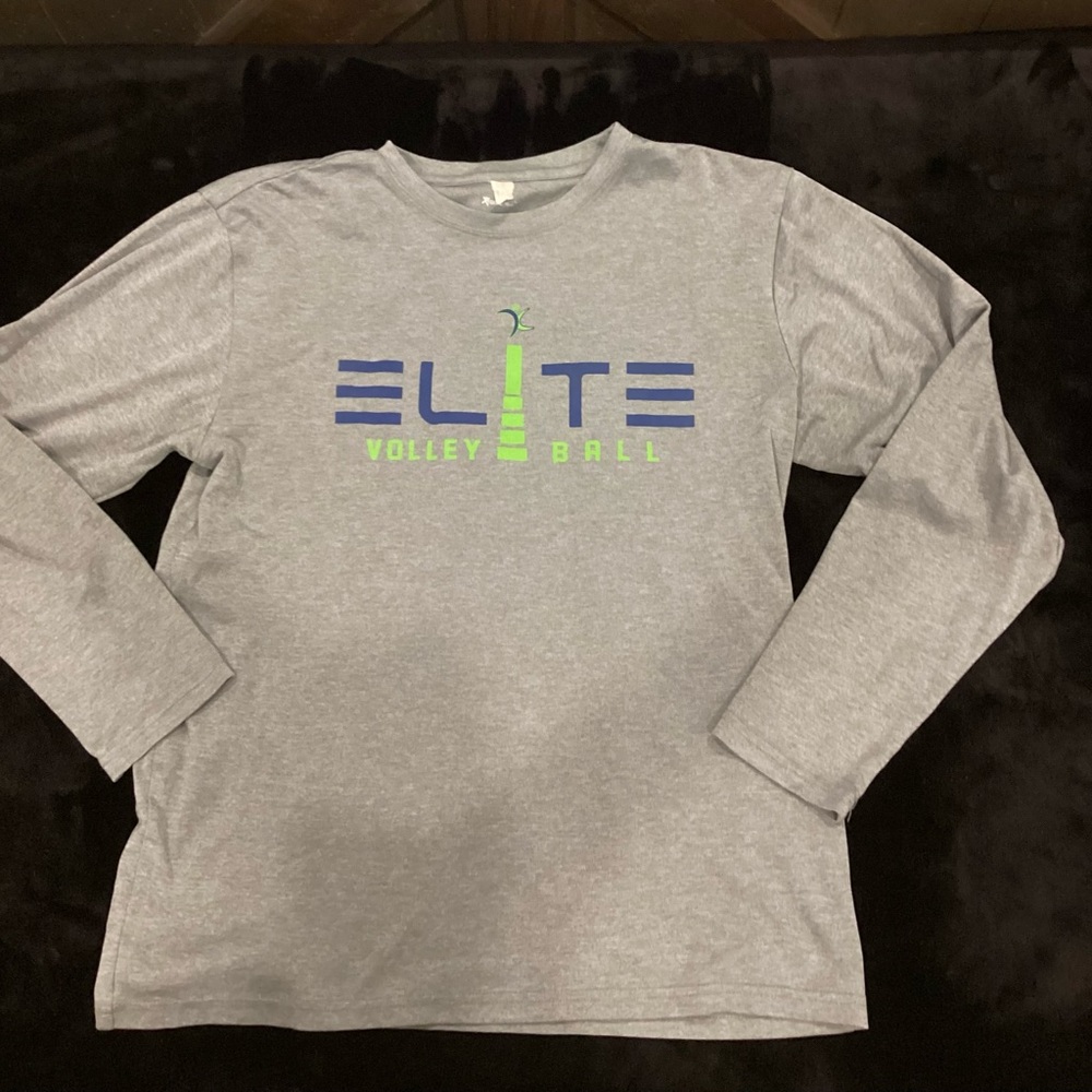 Women's Gray Long Sleeve Tee